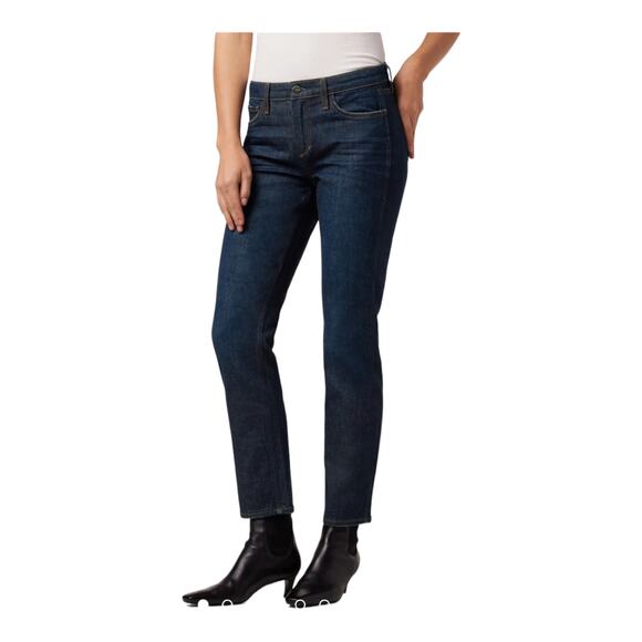 Joe's Jeans The Lara Mid Rise Cigarette Ankle Earth Conscious dark blue size 34 - Picture 1 of 6